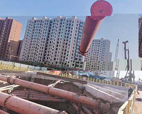 馬練營工地現場安裝