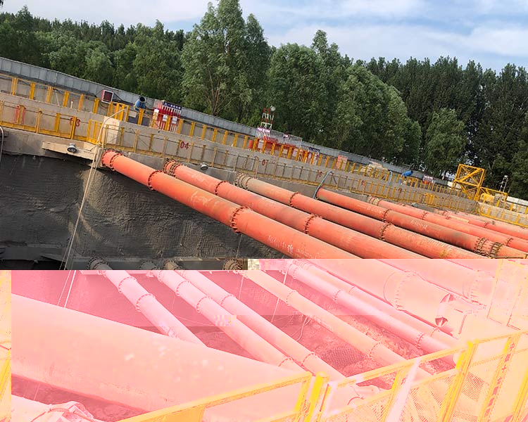 太原馬練營施工現場