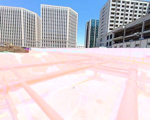 小店區龍盛街地鐵停車場施工現場